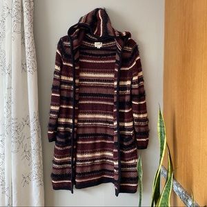 Hooded & Long Cardi!